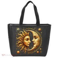 Celestial Moon And Sun Astrology Tote Bag thumb 0