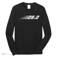 Cool Marathon Art For Men Women Marathoner Running Finisher Long Sleeve Shirt thumb 0
