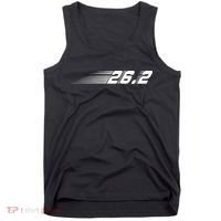 Cool Marathon Art For Men Women Marathoner Running Finisher Tank Top thumb 0