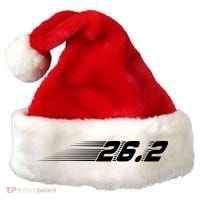 Cool Marathon Art For Men Women Marathoner Running Finisher Santa Hat thumb 0