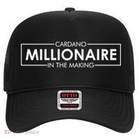 Cardano Millionaire Ada Token Bullrun Blockchain Coin Cute Gift Hat thumb 0
