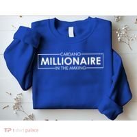 Cardano Millionaire Ada Token Bullrun Blockchain Coin Cute Gift Sweatshirt thumb 2