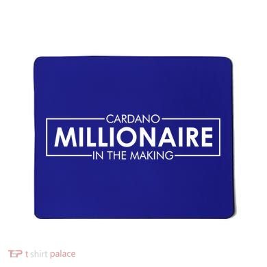 Cardano Millionaire Ada Token Bullrun Blockchain Coin Cute Gift Mousepad