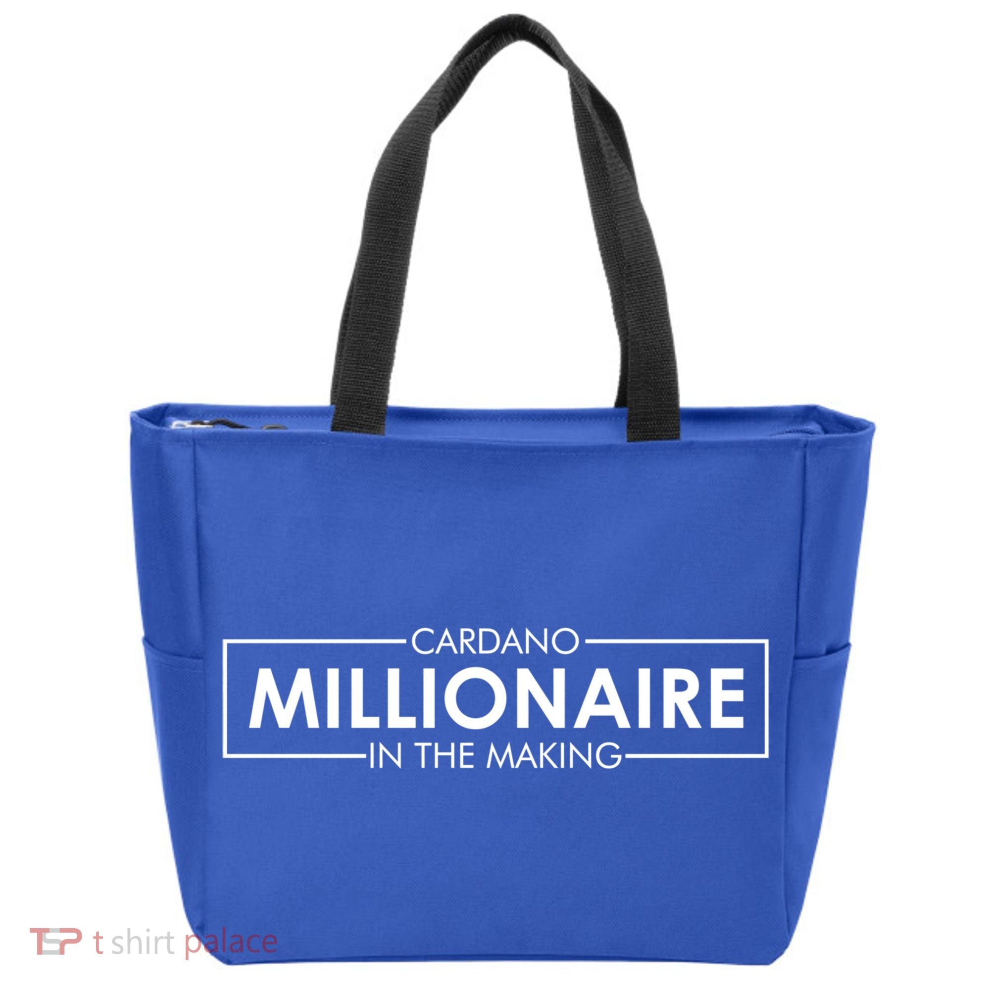 Cardano Millionaire Ada Token Bullrun Blockchain Coin Cute Gift Tote Bag