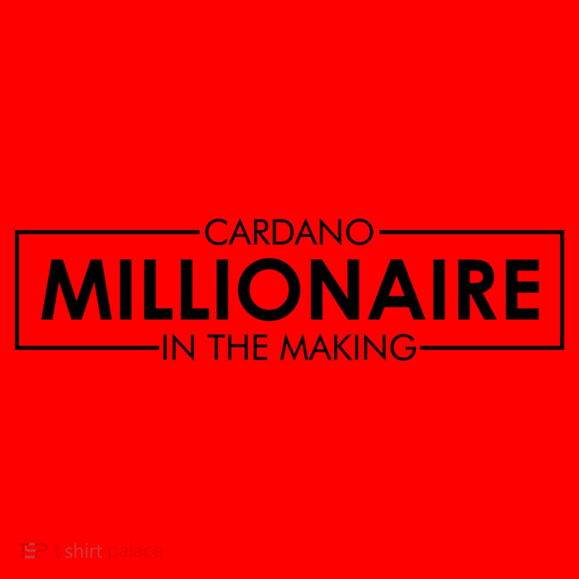 Cardano Millionaire Ada Token Bullrun Blockchain Coin Cute Gift Santa Hat