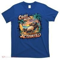 Chill Mode Activated Funny Grizzly Bear Vacay Vibes Only Gift T-Shirt thumb 0