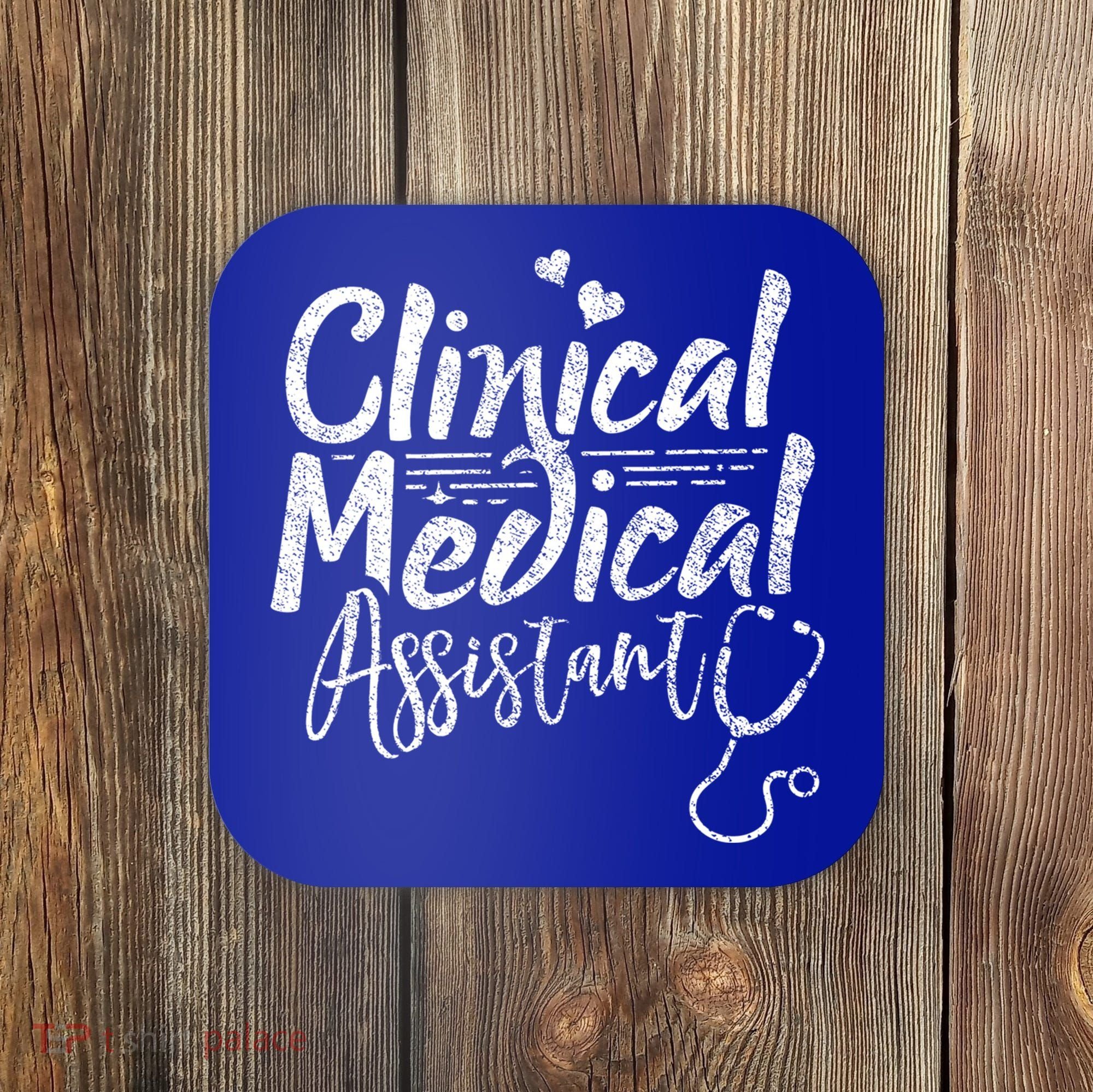 Clinical Medical Assistant Healthcare Technical Nurse Gift Coaster