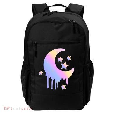 Colorful Moon And Stars Space Backpack