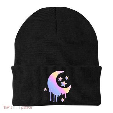 Colorful Moon And Stars Space Beanie