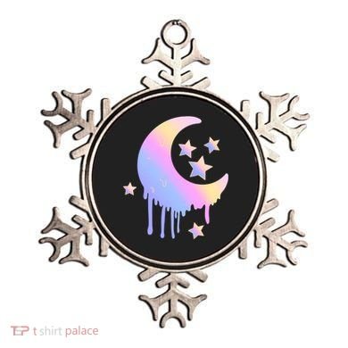 Colorful Moon And Stars Space Ornament