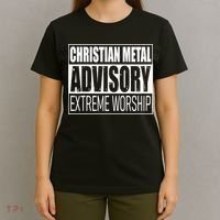 Christian Metal Advisory Extreme Worship T-Shirt thumb 4