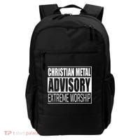 Christian Metal Advisory Extreme Worship Backpack thumb 0