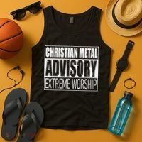 Christian Metal Advisory Extreme Worship Tank Top thumb 4