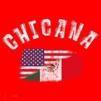 Chicana Mexican American Flag Mexico United States Latina Meaningful Gift Santa Hat thumb 1