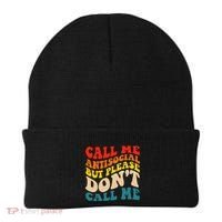 Call Me Antisocial But Please DonT Call Me Beanie thumb 0