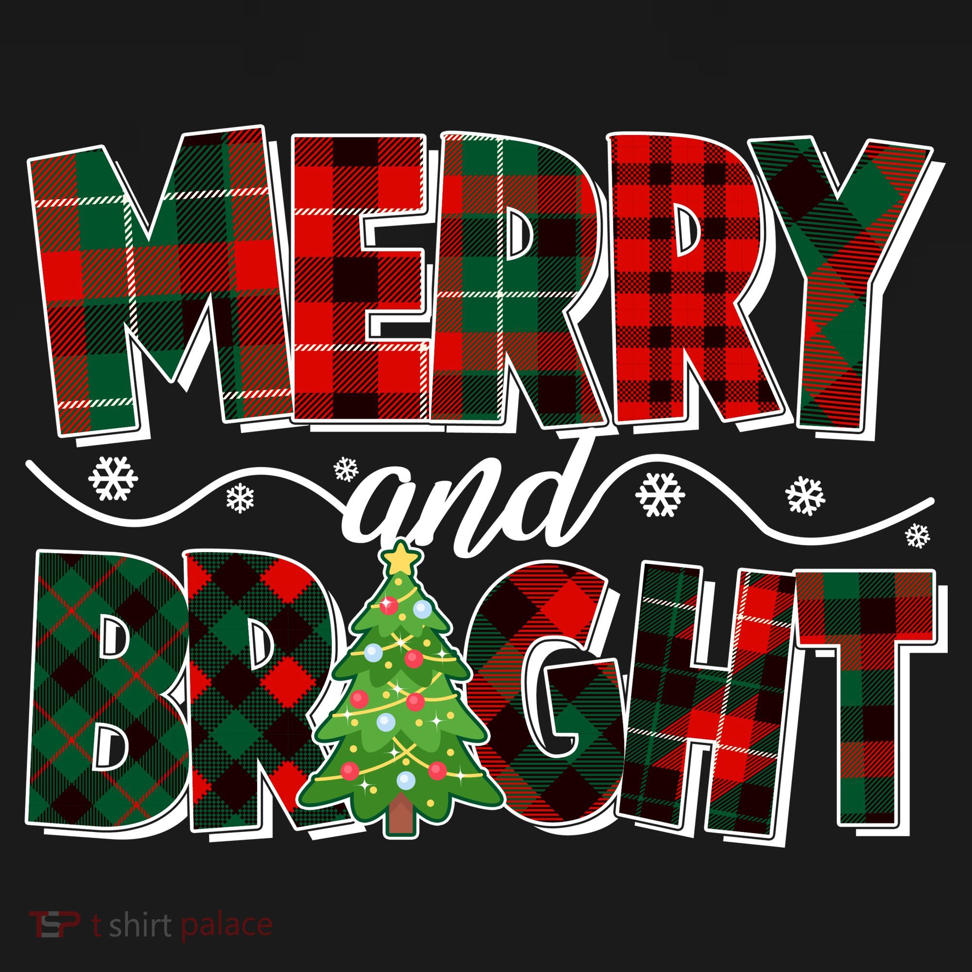 Christmas Merry And Bright Red And Green Patterns Coaster