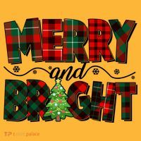 Christmas Merry And Bright Red And Green Patterns Baby Bodysuit thumb 2