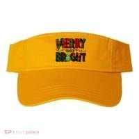 Christmas Merry And Bright Red And Green Patterns Visor thumb 0