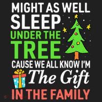 Christmas Might As Well Sleep Under the Tree  Beanie thumb 2