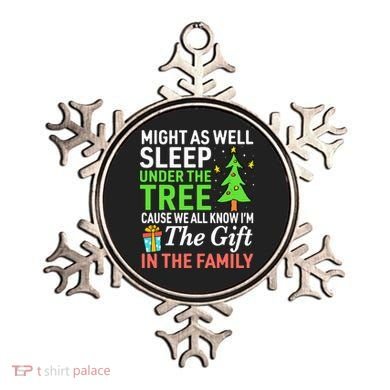 Christmas Might As Well Sleep Under the Tree  Ornament