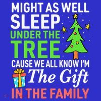 Christmas Might As Well Sleep Under the Tree  Apron thumb 3