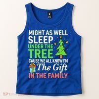 Christmas Might As Well Sleep Under the Tree  Tank Top thumb 2