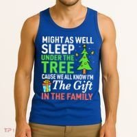 Christmas Might As Well Sleep Under the Tree  Tank Top thumb 3