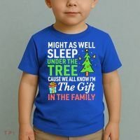Christmas Might As Well Sleep Under the Tree  Toddler T-Shirt thumb 2