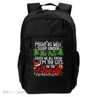 Christmas Might As Well Sleep Under The Tree Backpack thumb 0