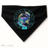 Cancer Moonchild Astrology Zodiac Horoscope USA-Made Doggie Bandana thumb 0