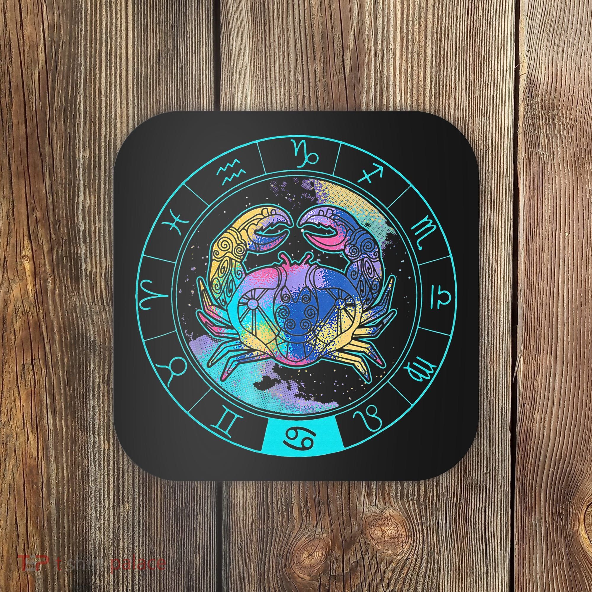 Cancer Moonchild Astrology Zodiac Horoscope Coaster
