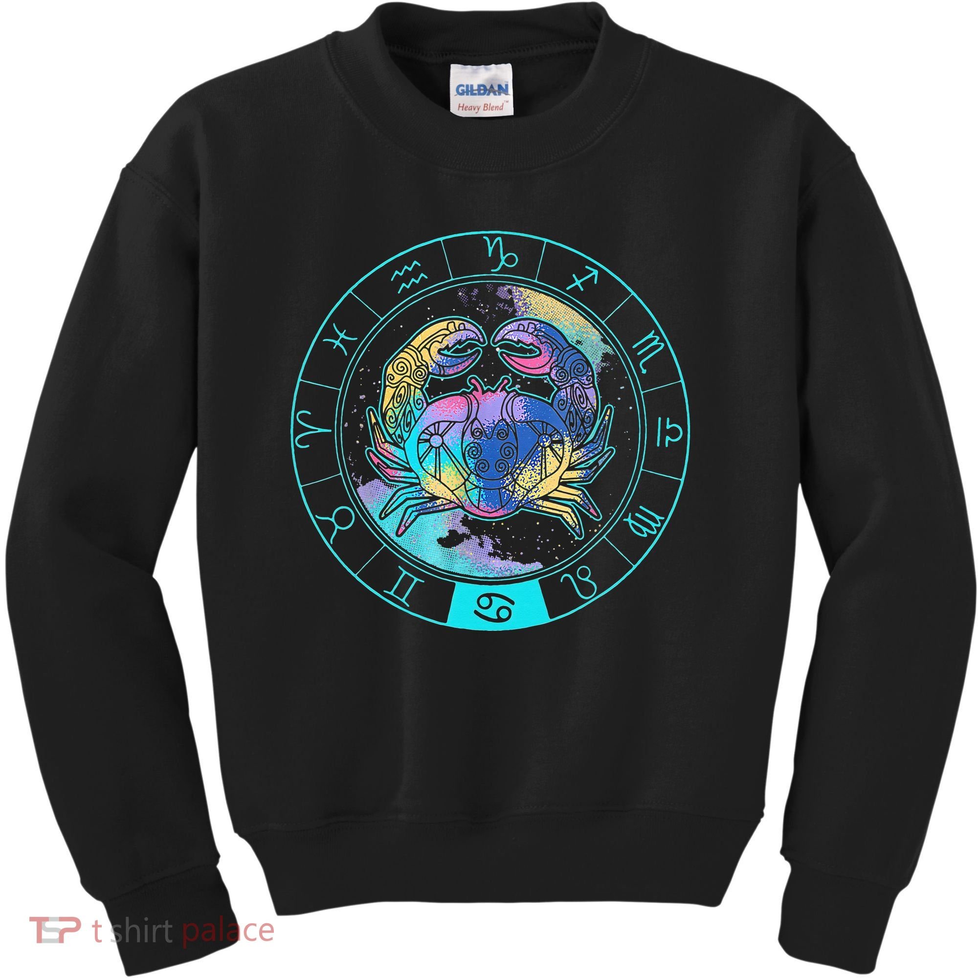 Cancer Moonchild Astrology Zodiac Horoscope Kids Sweatshirt