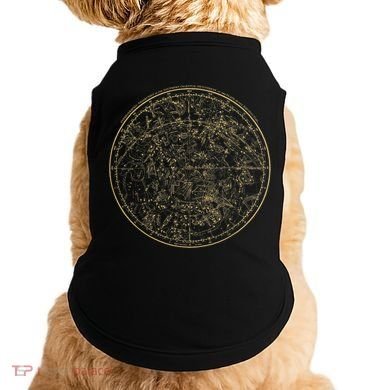 Constellations Map, Astronomy Astrology Mythology Doggie Tank