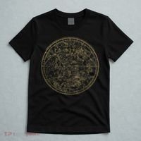 Constellations Map, Astronomy Astrology Mythology T-Shirt thumb 5
