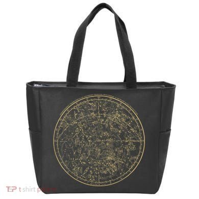 Constellations Map, Astronomy Astrology Mythology Tote Bag