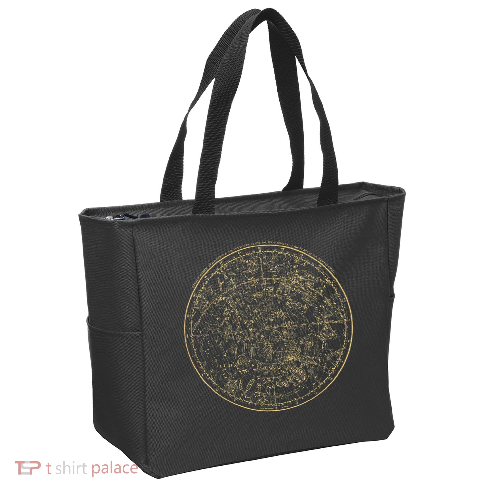 Constellations Map, Astronomy Astrology Mythology Tote Bag