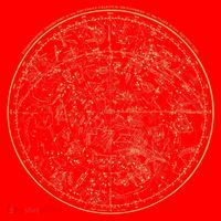Constellations Map, Astronomy Astrology Mythology Santa Hat thumb 1