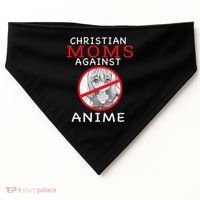 Christian Moms Against Anime USA-Made Doggie Bandana thumb 0