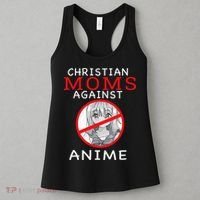 Christian Moms Against Anime Women's Tank Top thumb 3