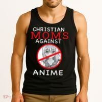 Christian Moms Against Anime Tank Top thumb 3