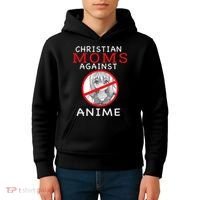 Christian Moms Against Anime Kids Hoodie thumb 4