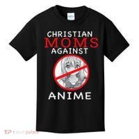 Christian Moms Against Anime Kids T-Shirt thumb 0