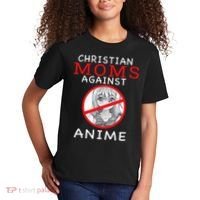 Christian Moms Against Anime Kids T-Shirt thumb 2