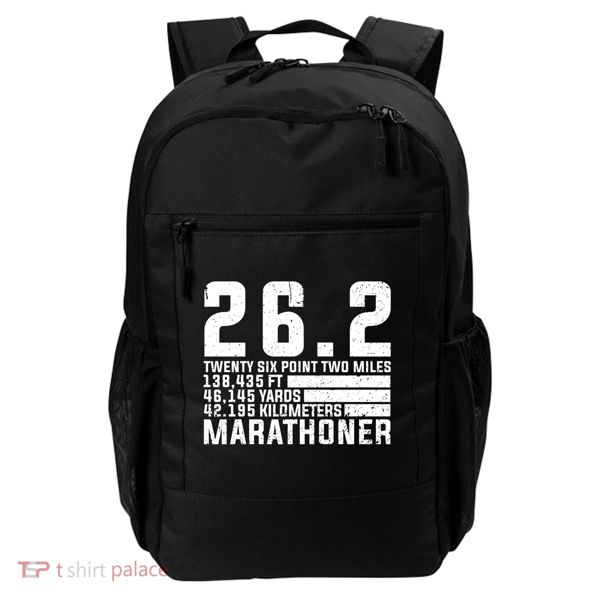 Cool Marathon Art Marathoner Running 26 2 Finisher Meaningful Gift Backpack