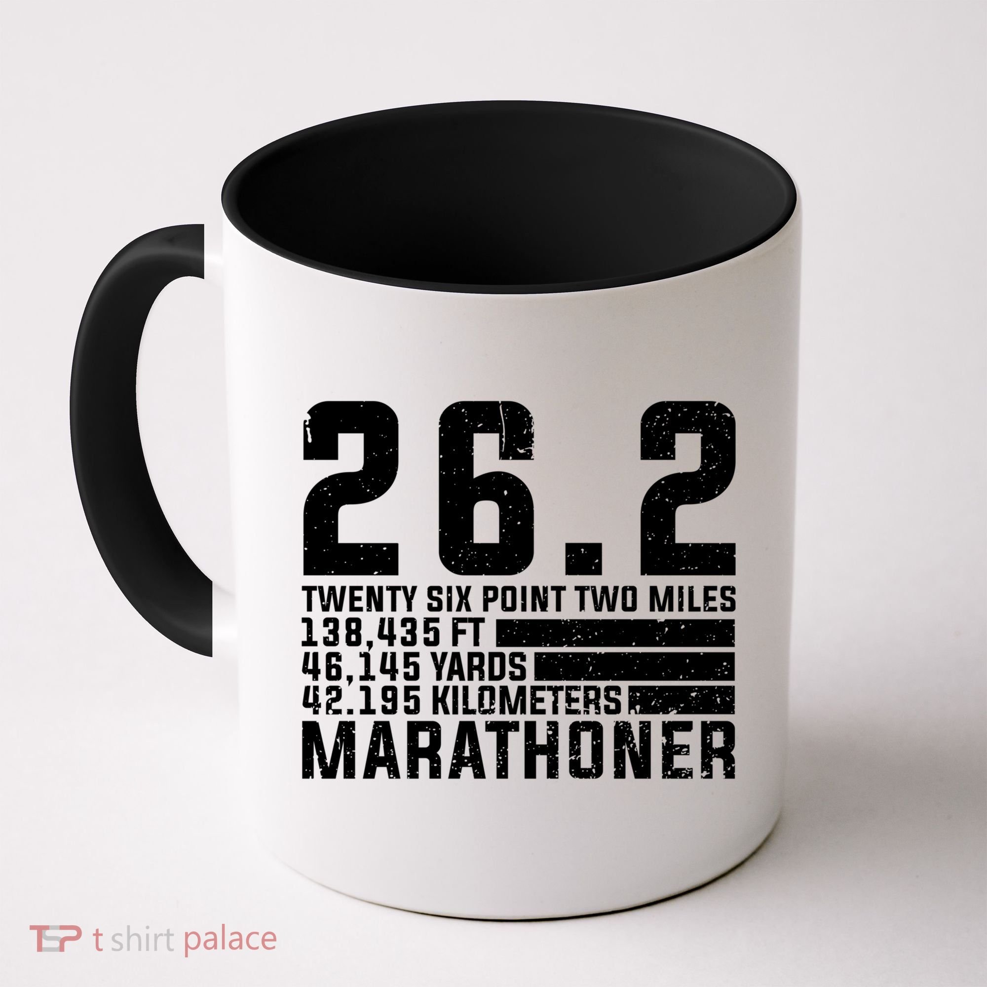 Cool Marathon Art Marathoner Running 26 2 Finisher Meaningful Gift Coffee Mug