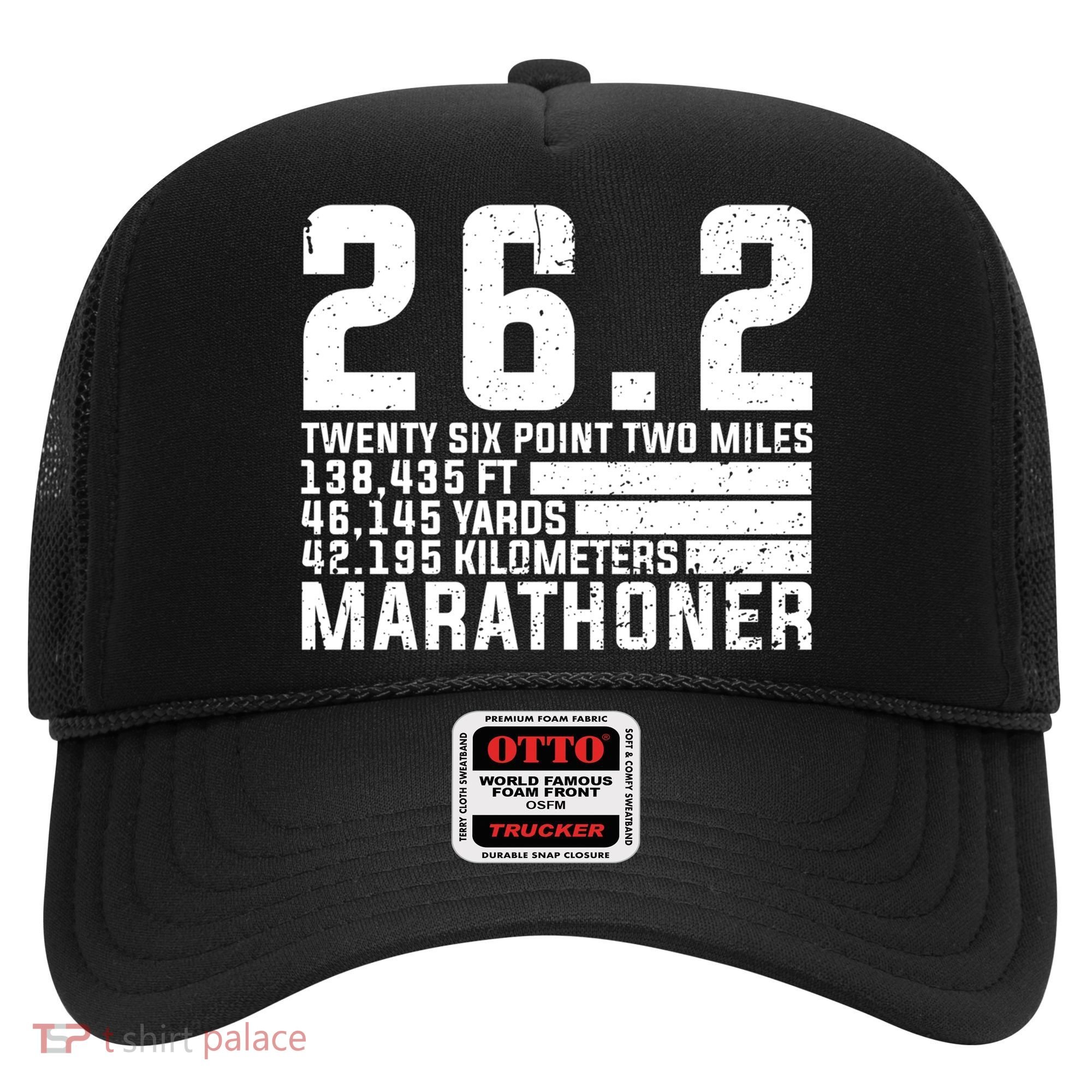 Cool Marathon Art Marathoner Running 26 2 Finisher Meaningful Gift Hat