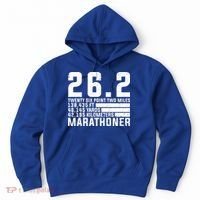 Cool Marathon Art Marathoner Running 26 2 Finisher Meaningful Gift Hoodie thumb 0
