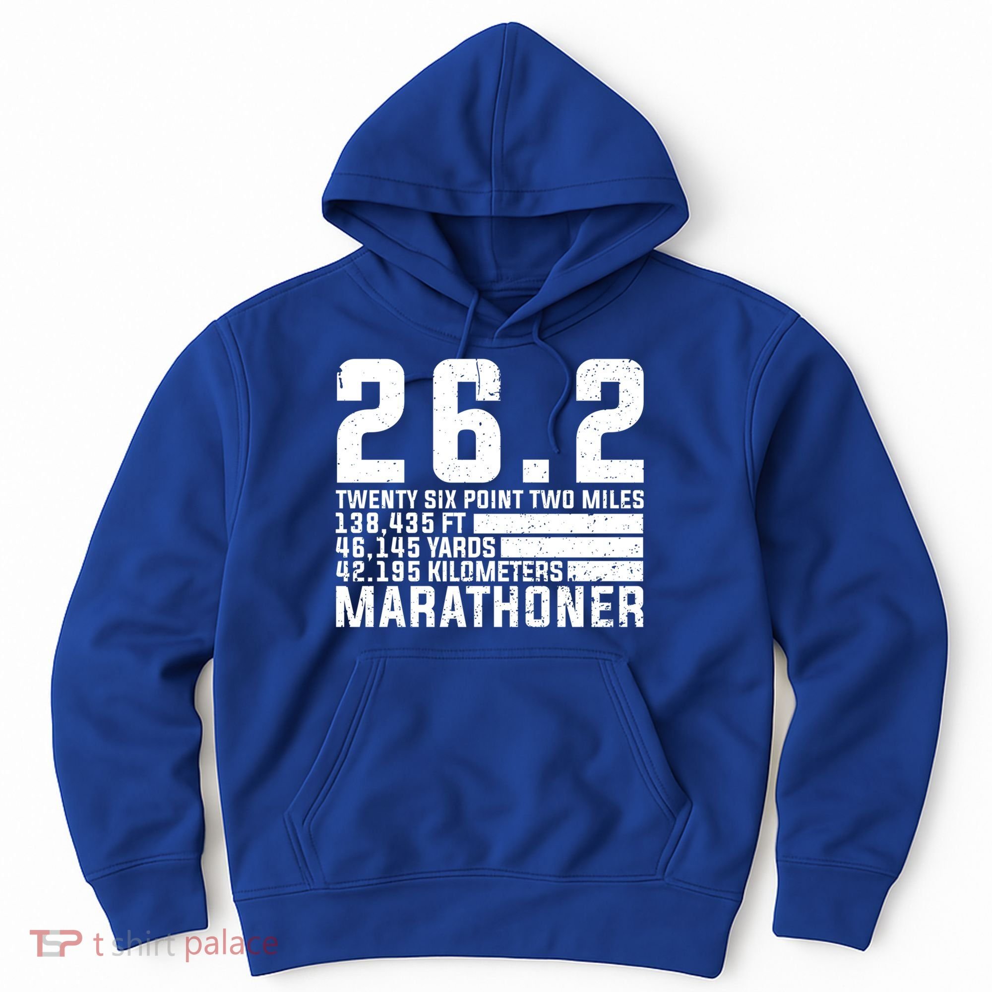 Cool Marathon Art Marathoner Running 26 2 Finisher Meaningful Gift Hoodie