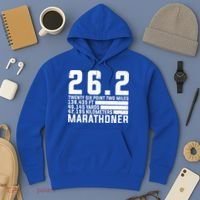 Cool Marathon Art Marathoner Running 26 2 Finisher Meaningful Gift Hoodie thumb 3