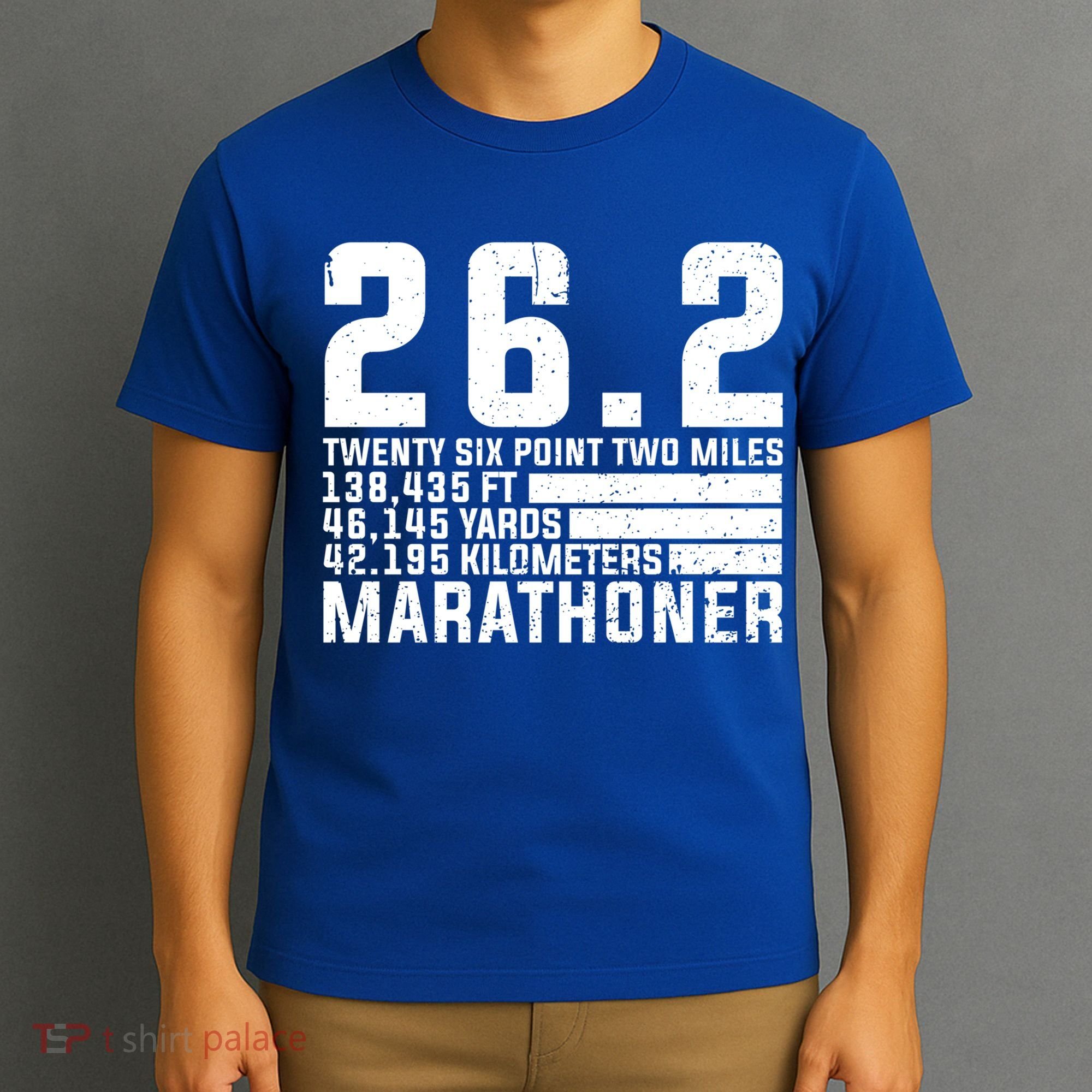 Cool Marathon Art Marathoner Running 26 2 Finisher Meaningful Gift T-Shirt